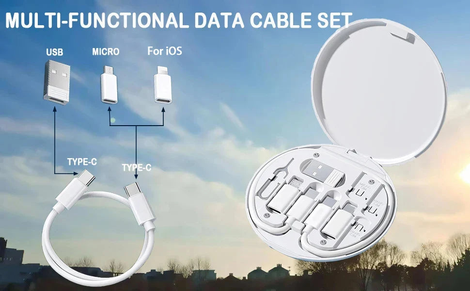 All In One Fast Charging Data Cable Set - Wholesalus