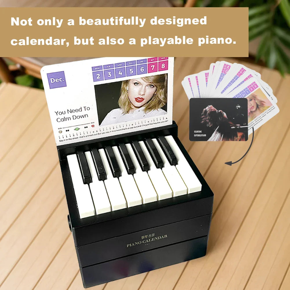 Desktop Playable Piano Calendar - Wholesalus