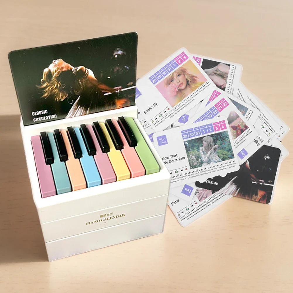 Desktop Playable Piano Calendar - Wholesalus