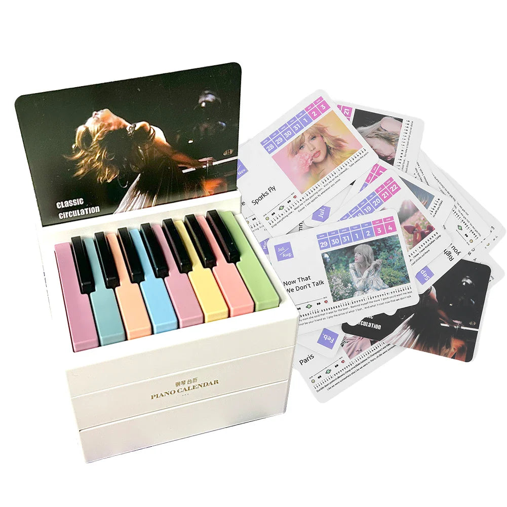 Desktop Playable Piano Calendar - Wholesalus