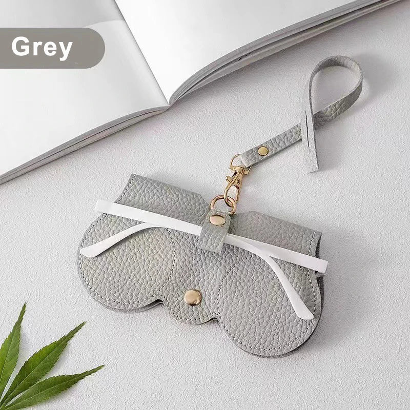 Hanging PU Leather Sunglasses Pouch - Wholesalus