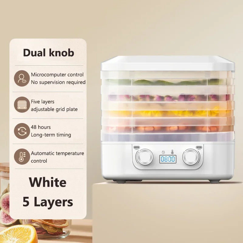 Intelligent Thermostatic Food Dehydrator Machine - Wholesalus