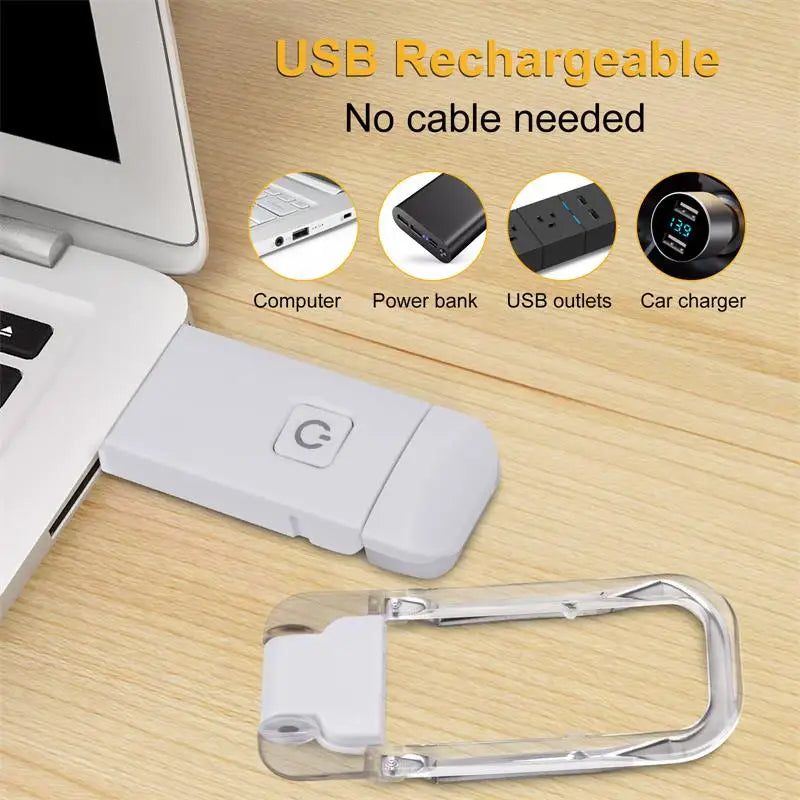LED USB Rechargeable Reading Light - Wholesalus
