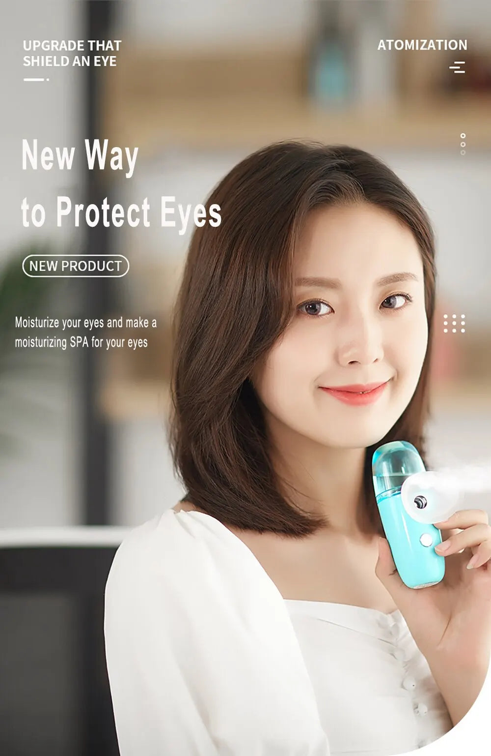 Nano Spray Eye Care Moisturizer - Wholesalus