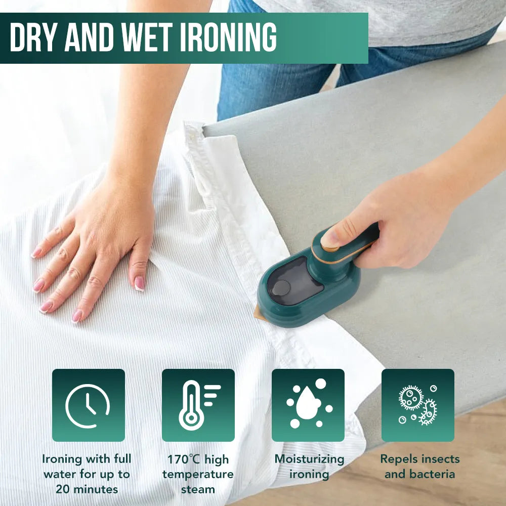 Mini Garment Steam Iron - Wholesalus