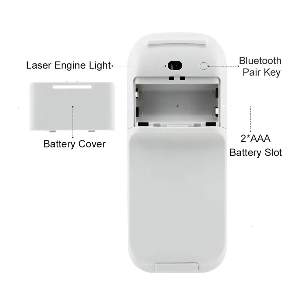 Wireless Ergonomic Arc Touch Mouse - Wholesalus