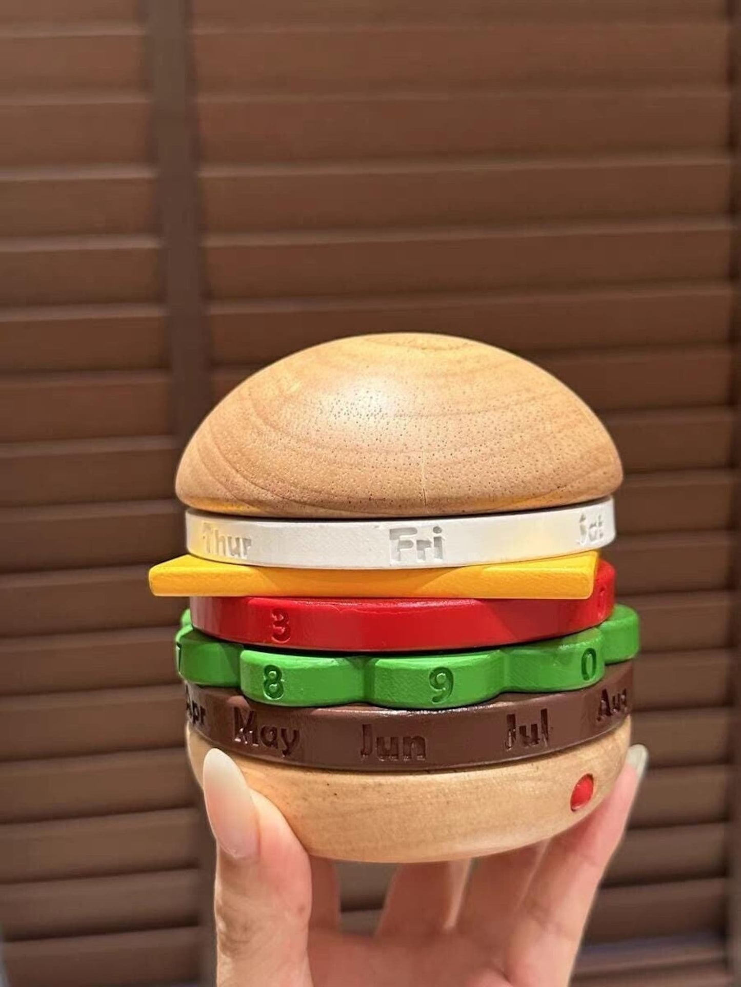Creative Hamburger Calendar - Wholesalus