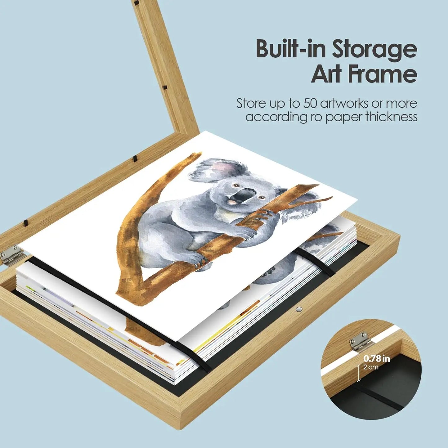 Wall Magnetic Display Frame - Wholesalus