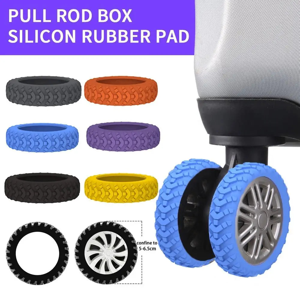 Trolley Suitcase Wheels Protection Cover 8PCS - Wholesalus