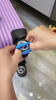 Trolley Suitcase Wheels Protection Cover 8PCS - Wholesalus