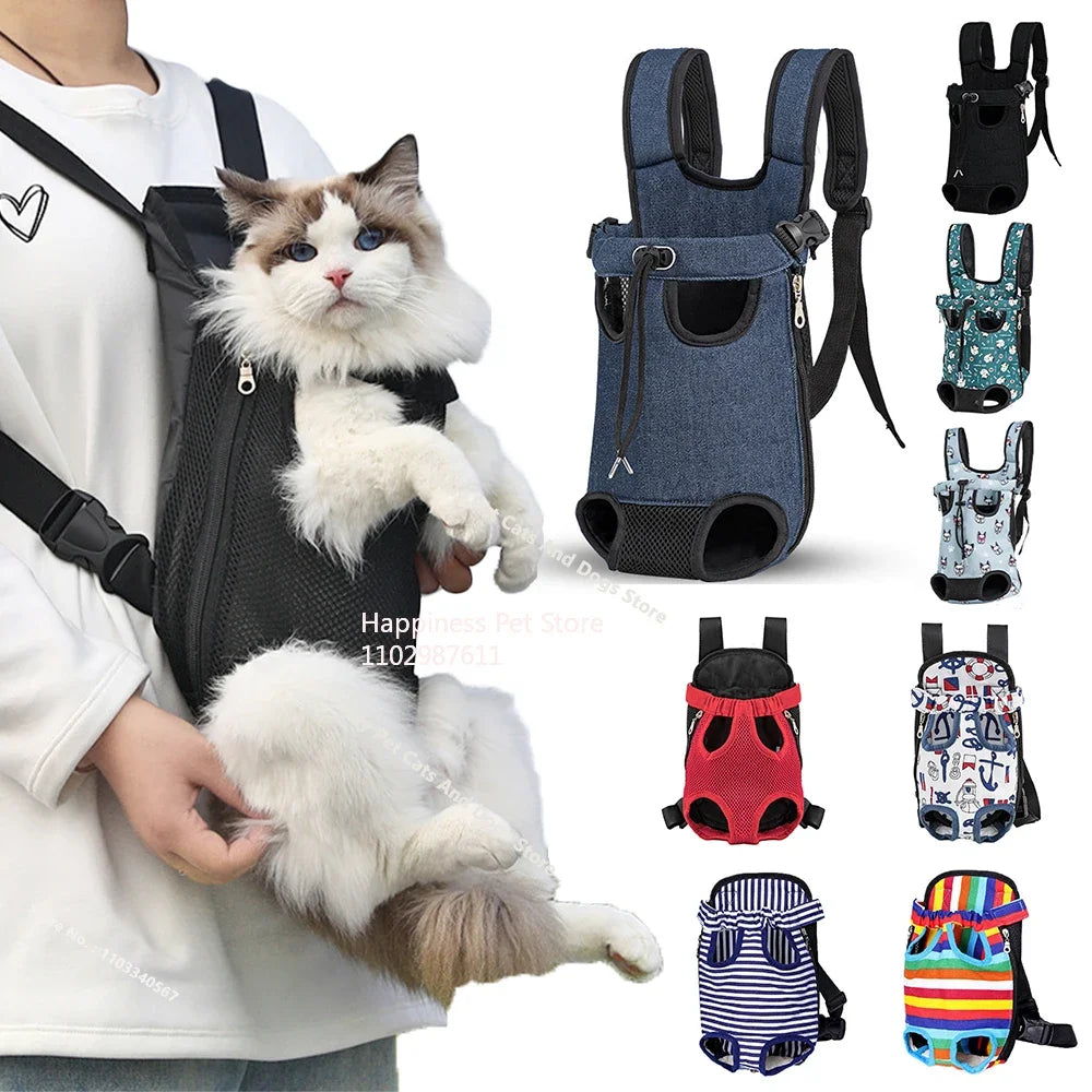Adjustable Pet Carrying Backpack - Wholesalus