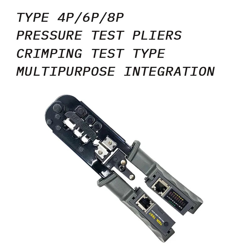 2 in 1 Network Cable Tester Crimping Tool - Wholesalus