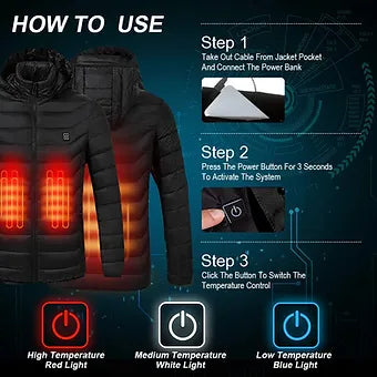 Winter Heating Jacket - Wholesalus