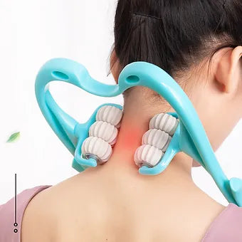 Hand roller neck massager - Wholesalus
