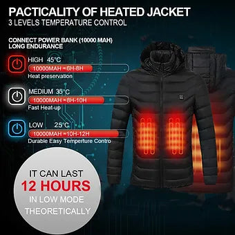 Winter Heating Jacket - Wholesalus
