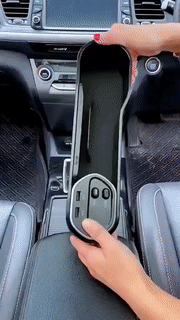Car Seat Gap Charging Storage Box - Wholesalus