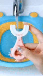 Children's U-shaped Electric Toothbrush - Wholesalus