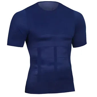 Men's Body Shaper Slimming T-Shirt - Wholesalus