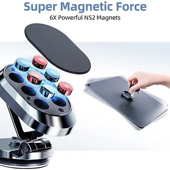 Foldable Magnetic Car Phone Holder - Wholesalus