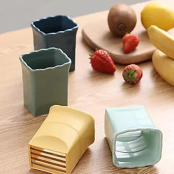 Stainless Steel Handheld Fruit Cup Slicer - Wholesalus