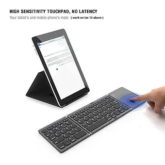 Foldable wireless bluetooth keyboard - Wholesalus