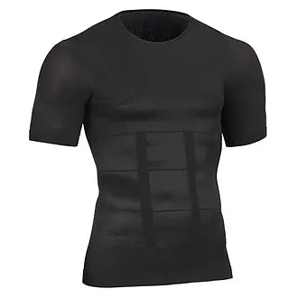 Men's Body Shaper Slimming T-Shirt - Wholesalus