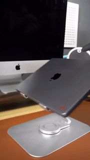 Rotatable Aluminum Alloy Laptop Stand - Wholesalus