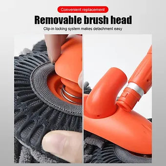 Retractable Rotary Car Wash Mop - Wholesalus