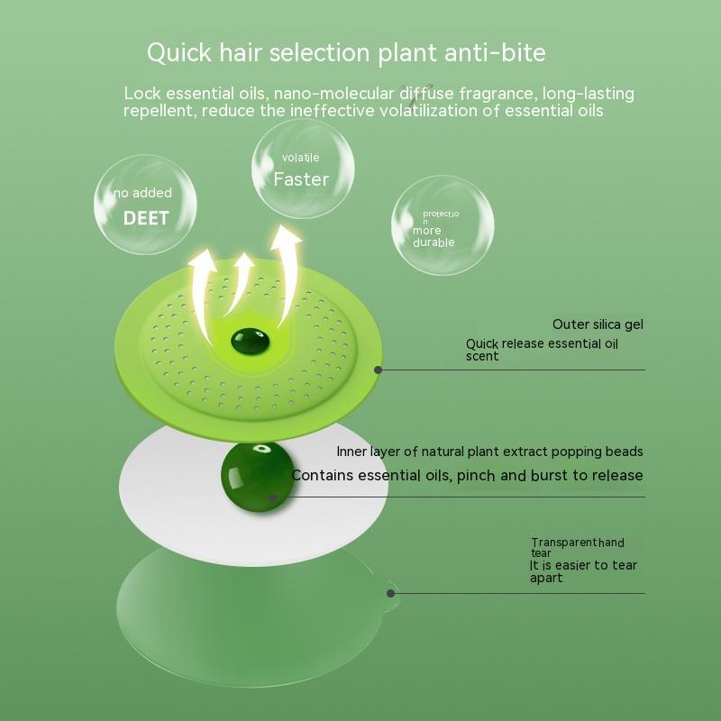 Silicone Organic Oil Beads Anti-bite Non-stimulation - Wholesalus
