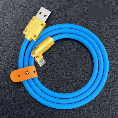 Rotatable Fast Charge Data Cable - Wholesalus