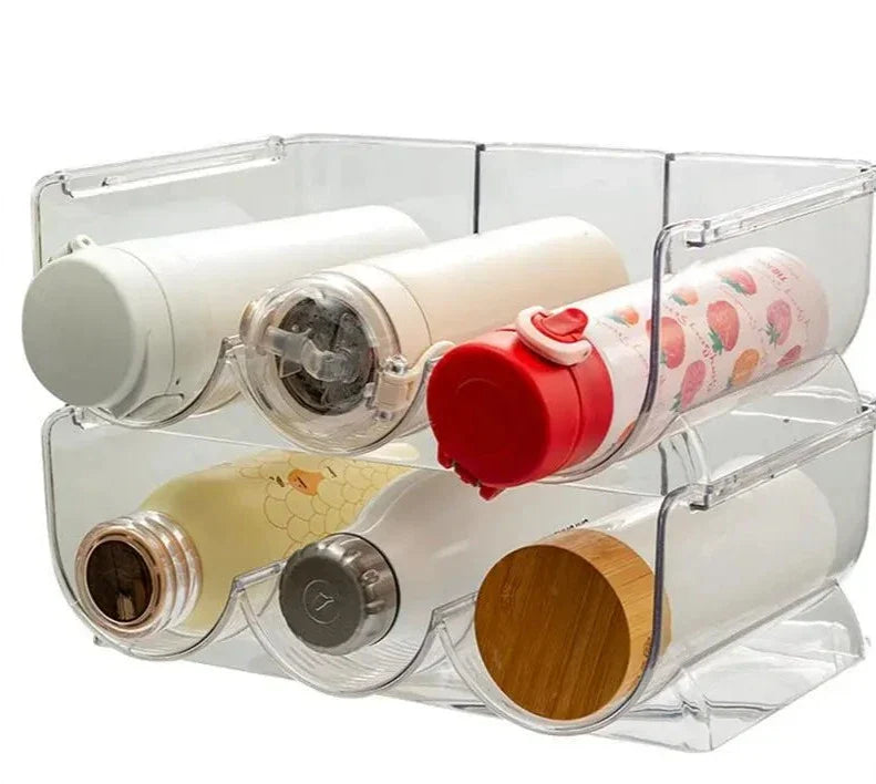 Acrylic Bottle Organizer Rack