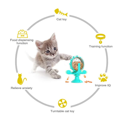 Interactive Pet Food Dispenser Toy - Wholesalus