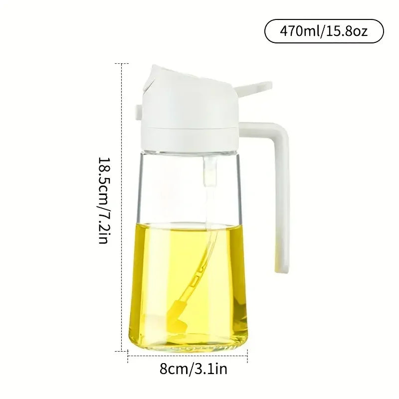 2 in 1 Oil Sprayer Bottle