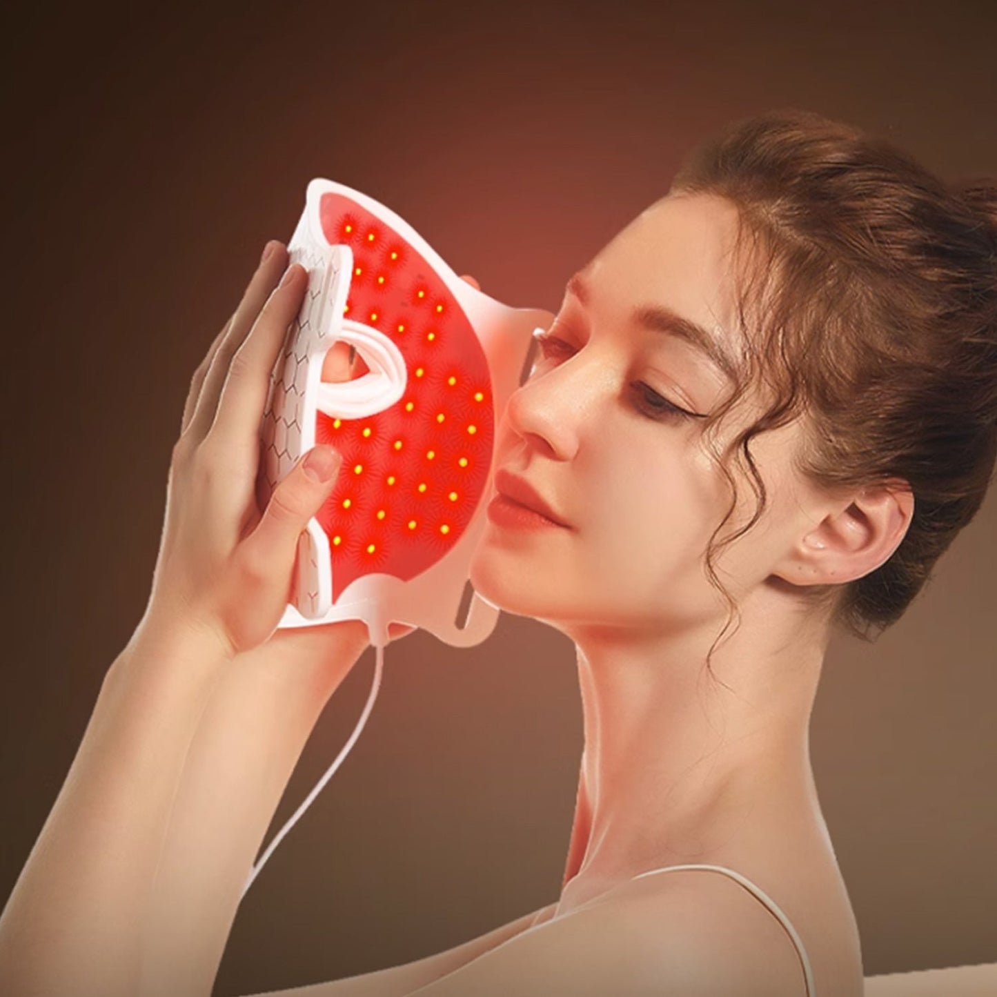 Megelin LED Red Light Therapy Face Mask