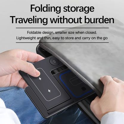 3 in 1 Foldable Wireless Charging Stand - Wholesalus