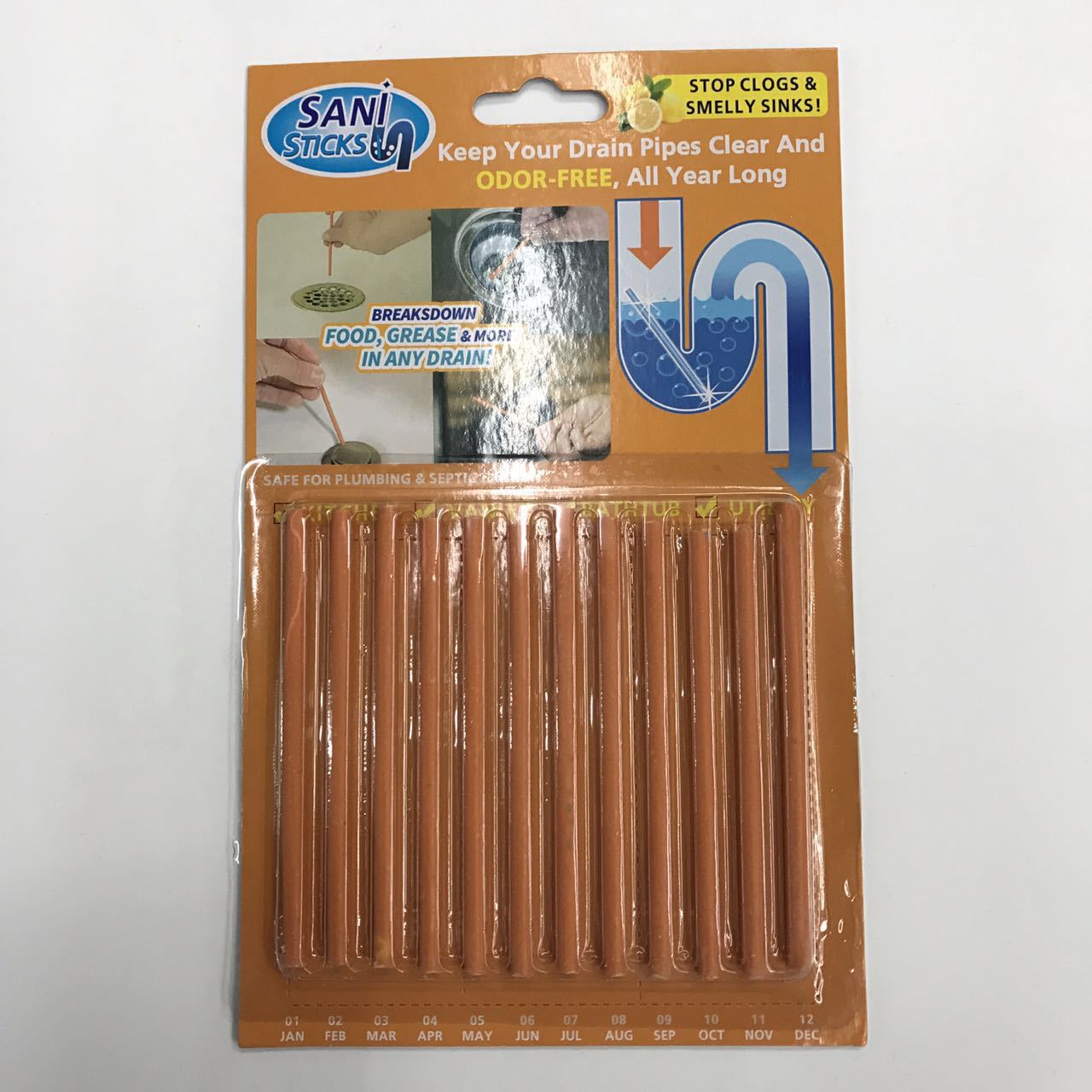 Pipeline Decontamination Sticks Pack of 12