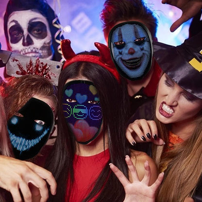 Smart Bluetooth LED Face Mask - Wholesalus