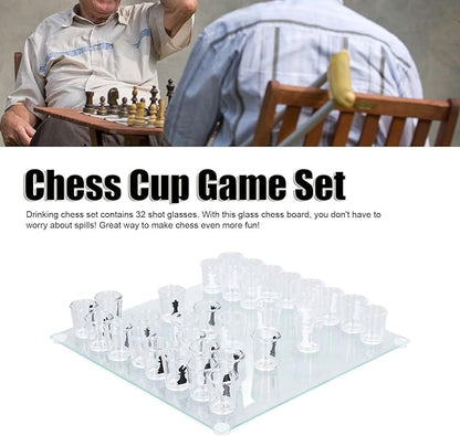 Shot Glass Chess Set - Wholesalus
