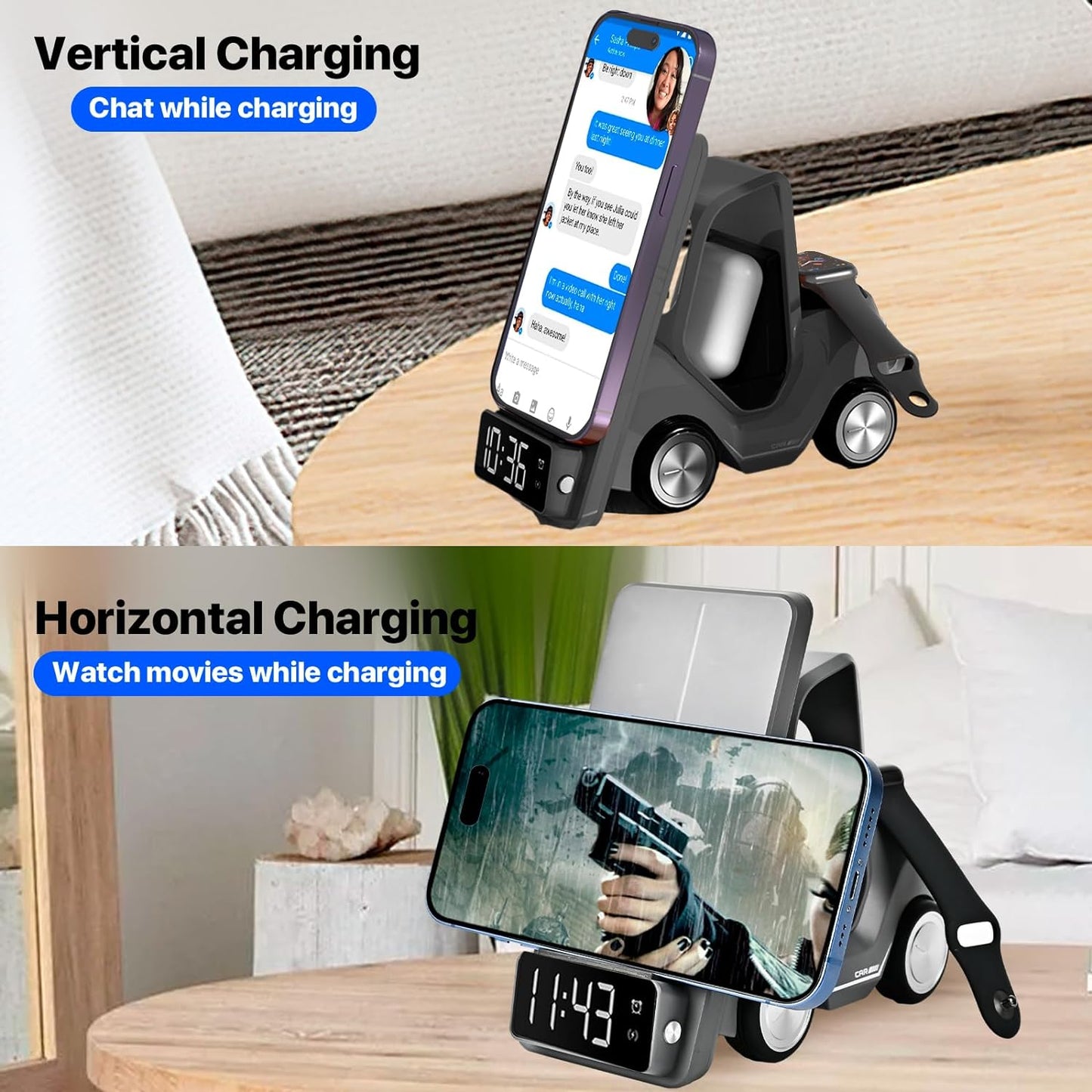 5-IN-1 Wireless Charging Station