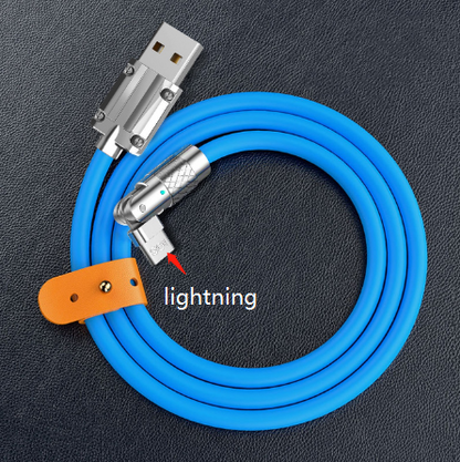 Rotatable Fast Charge Data Cable - Wholesalus