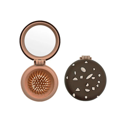 Foldable Mini Comb with Mirror - Wholesalus
