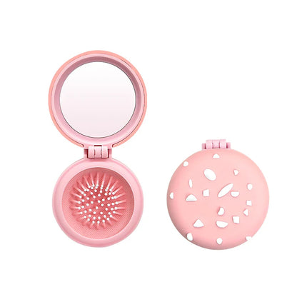 Foldable Mini Comb with Mirror - Wholesalus