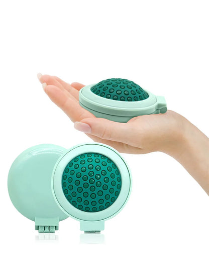 Foldable Mini Comb with Mirror - Wholesalus