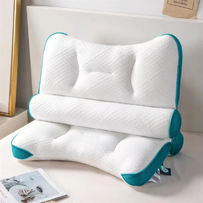 Anti-Traction Zoned Knitted Neck Support Pillow - Wholesalus