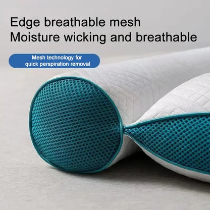 Anti-Traction Zoned Knitted Neck Support Pillow - Wholesalus