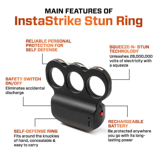 InstaStrike Xtreme 28,000,000 Knuckle Stun Ring - Smart Shop (Online Store for wise shoppers) )