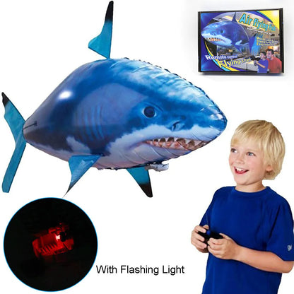 Inflatable Remote Control Shark Fish Toy - Wholesalus