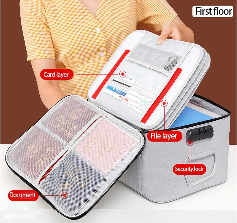 Multi-Function Large Capacity Document Organizer - Wholesalus
