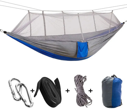 Camping Hammock With Mosquito Net - Wholesalus