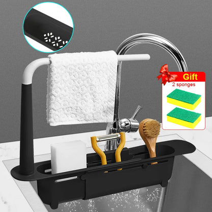 Telescopic Kitchen Sink Organizer - Wholesalus